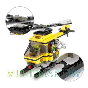 Конструктор Sluban M38-B0137 Внедорожные гонки (360 деталей) картинка 3